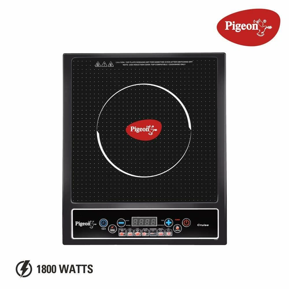 Pigeon Stovekraft Cruise 1800 - Watt Induction Cooktop (Black) Of 1 Yr  Warranty | eBay