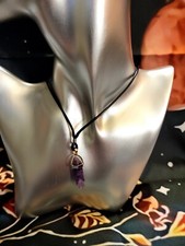Amethyst Pendant Necklace