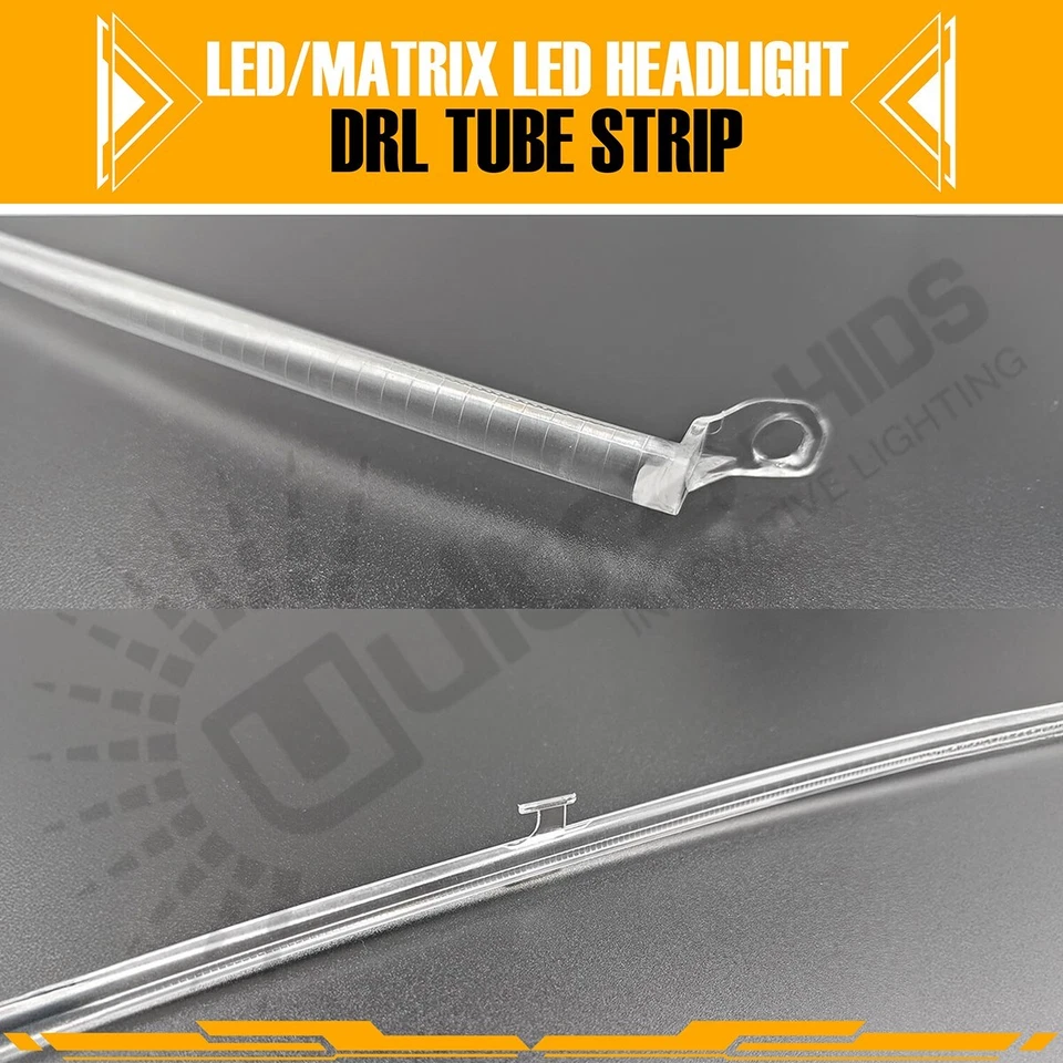Audi A3 S3 RS3 full led & Matrix headlight DRL strip light tube guide 2017-20 - Image 4 of 4