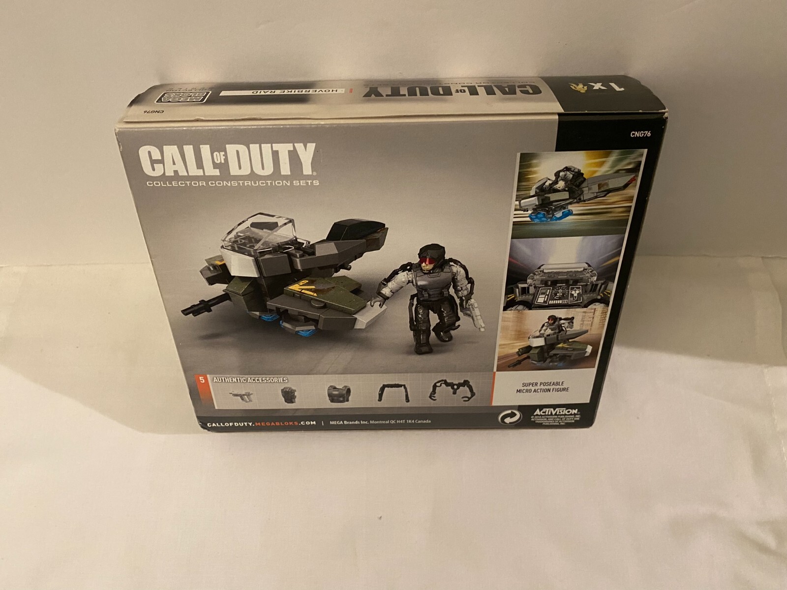 Call Of Duty Hoverbike Raid Mega Bloks Collector Series Construction Sets