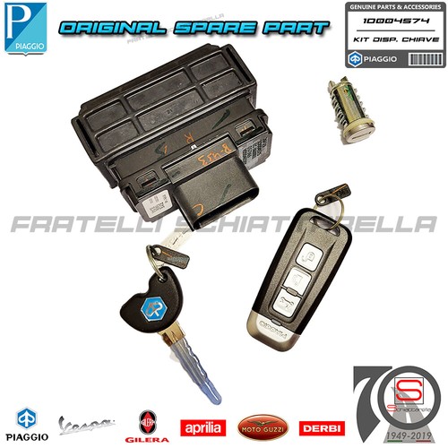 Kit Dispositivo Chiave Elettronica Completa Piaggio New Beverly Hpe 300 - 400... - Foto 2 di 3