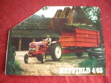 BROCHURE  PUBLICITAIRE   TRACTEUR  NUFFIELD  4/65  