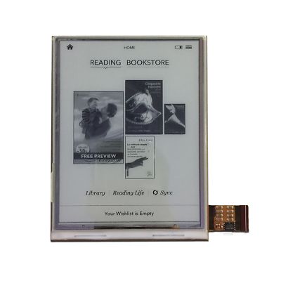 6'' LCD Display For ED060XD4(LF)C1 T1-00 ED060XD4 U2-00 Without Touch and Light 