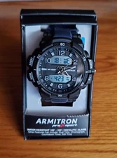 Armitron Sport Men's Analog-Digital Chronograph Resin Strap Watch, 20/5513
