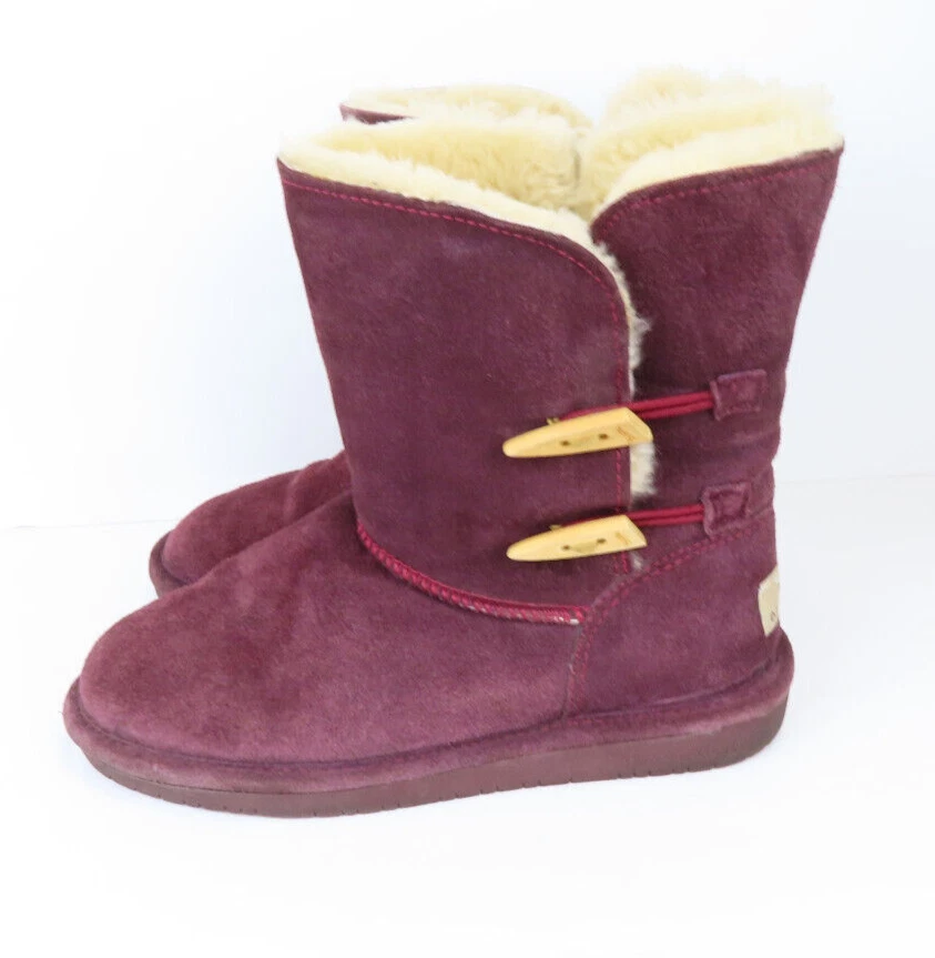 Sheep wool lined boots sale