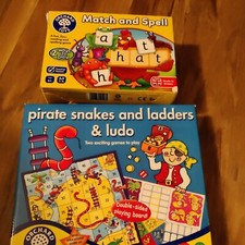 Obstgarten Spielzeug Spiele Match und Zauber und und und Schlangen und Leitern/ Ludo komplett