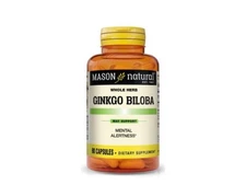 90 CAPSULES GINKGO BILOBA leaves extract 500mg MEMORY CONCENTRATION ANTIOXIDANTS