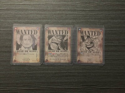 OP09 Wanted Card set One Piece Card Emperors In The New World Japanese NM / M