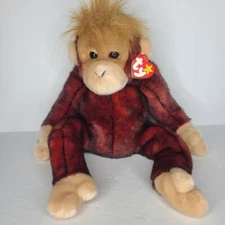 TY Schweetheart the Orangutan Beanie Buddy 1999 14in