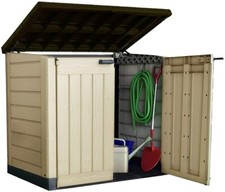 Large KETER MAX Store 4x5 FT Outdoor Garden Storage Shed Garage Backyard Bikes