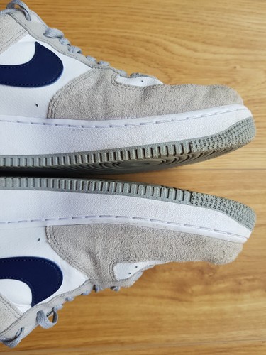 Nike Air Force 1 '07 Men's Size 9.5 Smoke Grey/Midnight Navy. - Picture 8 of 24