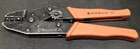 Cabac KTC1 Insulated Terminal Lug Ratchet Crimper - Red Blue Yellow - Automotive