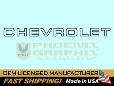 1988 1989 1990 1991 1992 1993 1994 CHEVROLET Fleetside Truck End Tailgate Decal