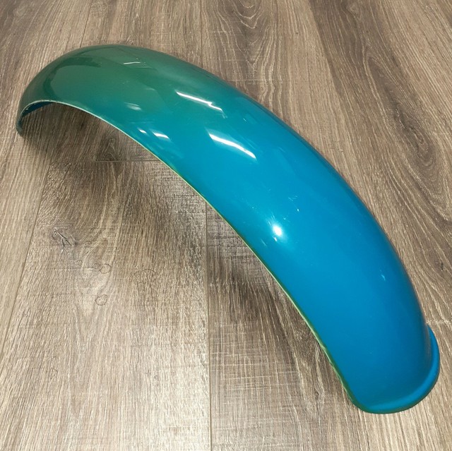 NOS Blue Plastic Motorcycle Fender 233/4" L 41/2" W Dirt Bike