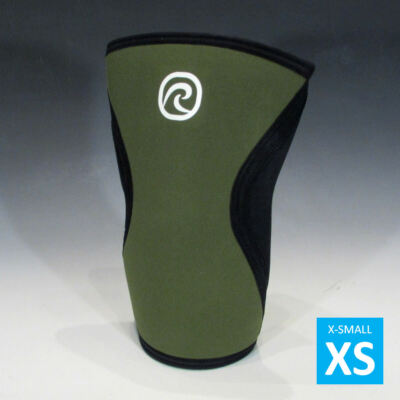 Rehband 7751 Rx Knee Support (Green, XS), 5mm Neoprene Sport Brace