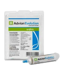 Advion Evolution Cockroach Gel Bait 4 Tubes & 1 Plunger and 2 Tips by Syngenta