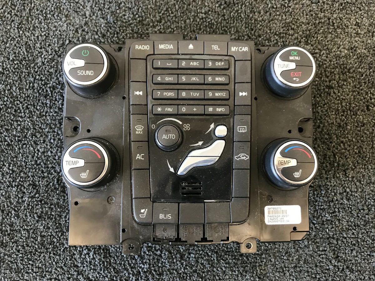 11-12 Volvo S60 CCM Climate Control Module 30795271 | eBay