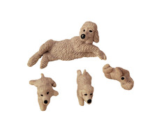 Puppy in my Pocket- The Poodle Family  1990s Rare  