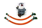 2 gas bottles automatic switching system MULTIMATIK 30 mbar incl. 2 HD hoses
