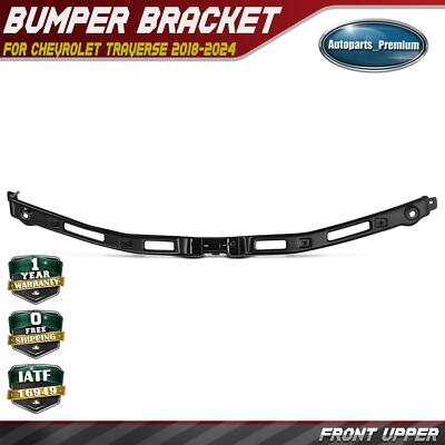 Front Upper Bumper Bracket for Chevrolet Traverse 2018-2024 2.0L 2.5L 3.6L Steel