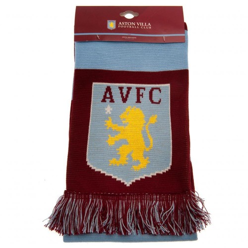 Aston Villa FC Scarf Christmas and Birthday Gift Ideas Fan Winter Snow Bar Wall - Picture 4 of 4