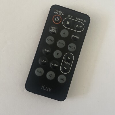 iLuv Original Replacement Remote- iLuv i166 Remote Control Controller