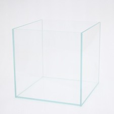 Glass Fish Tank 11.8 11.8 11.8Inches Low Iron Glass Material 6mm Glass Thickness