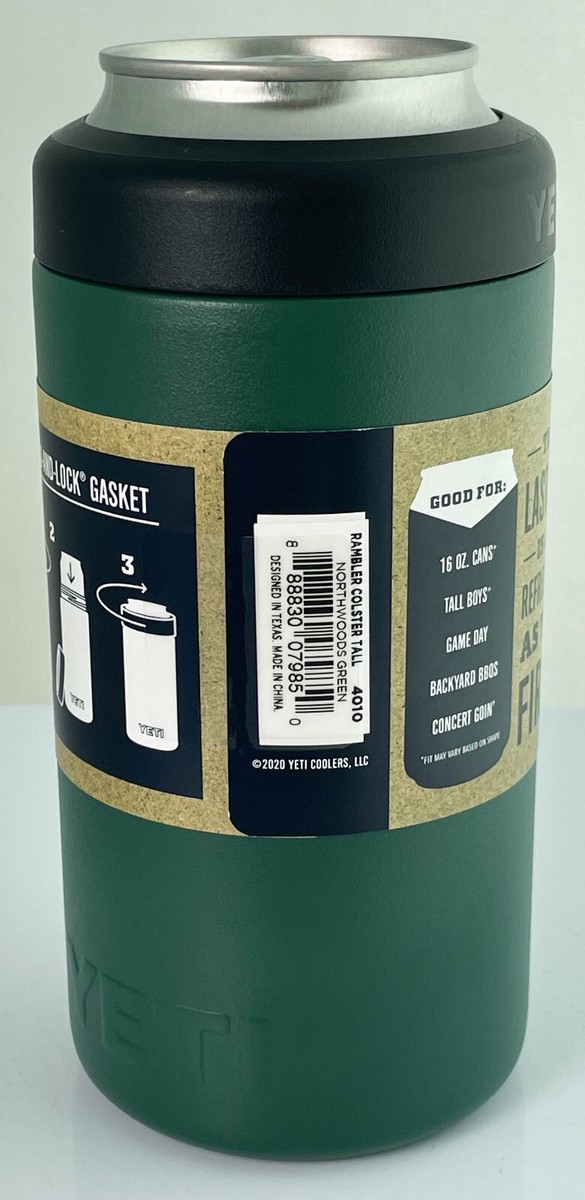 新品未使用　yeti colster 16oz YETI Rambler Colster Stainless Steel White Bottle/Can Holder