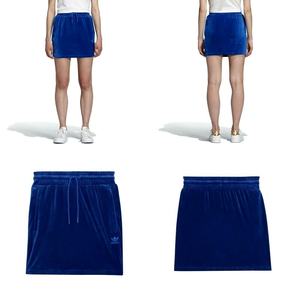 adidas velour skirt