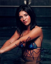 Jessica Szohr Signed Autographed 8x10 Photo Sexy Actress Gossip Girl COA 