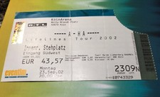 A-HA TICKET STUB - Lifelines Tour - COLOGNE ARENA 23/09/2002 - Gig Memorabilia