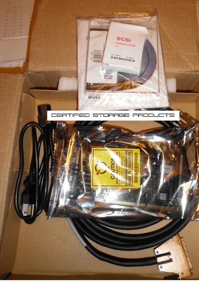 Dell PowerVault WG301 110T DLT VS160 EXT TAPE DRIVE KIT VS1 PV110T VS160e XG403 - Image 2 of 4