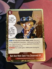 One Piece TCG Carrying on His Will But Ace Here Said (019)