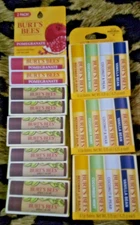 BURT'S BEES…All Natural Chapsticks…ASSORTED MIX…Lot of 22…BRAND NEW/SEALED