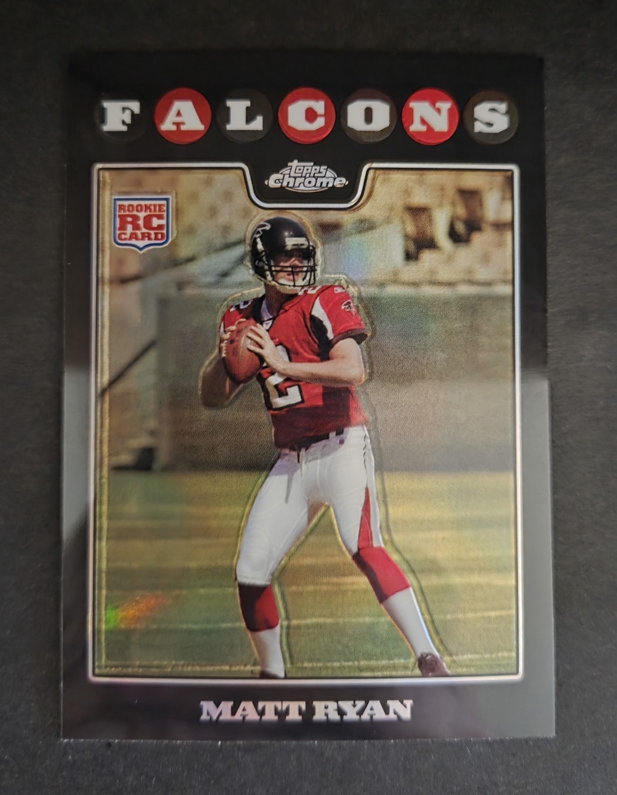 2008 Topps Chrome Football Refractor RC #TC166 Matt Ryan