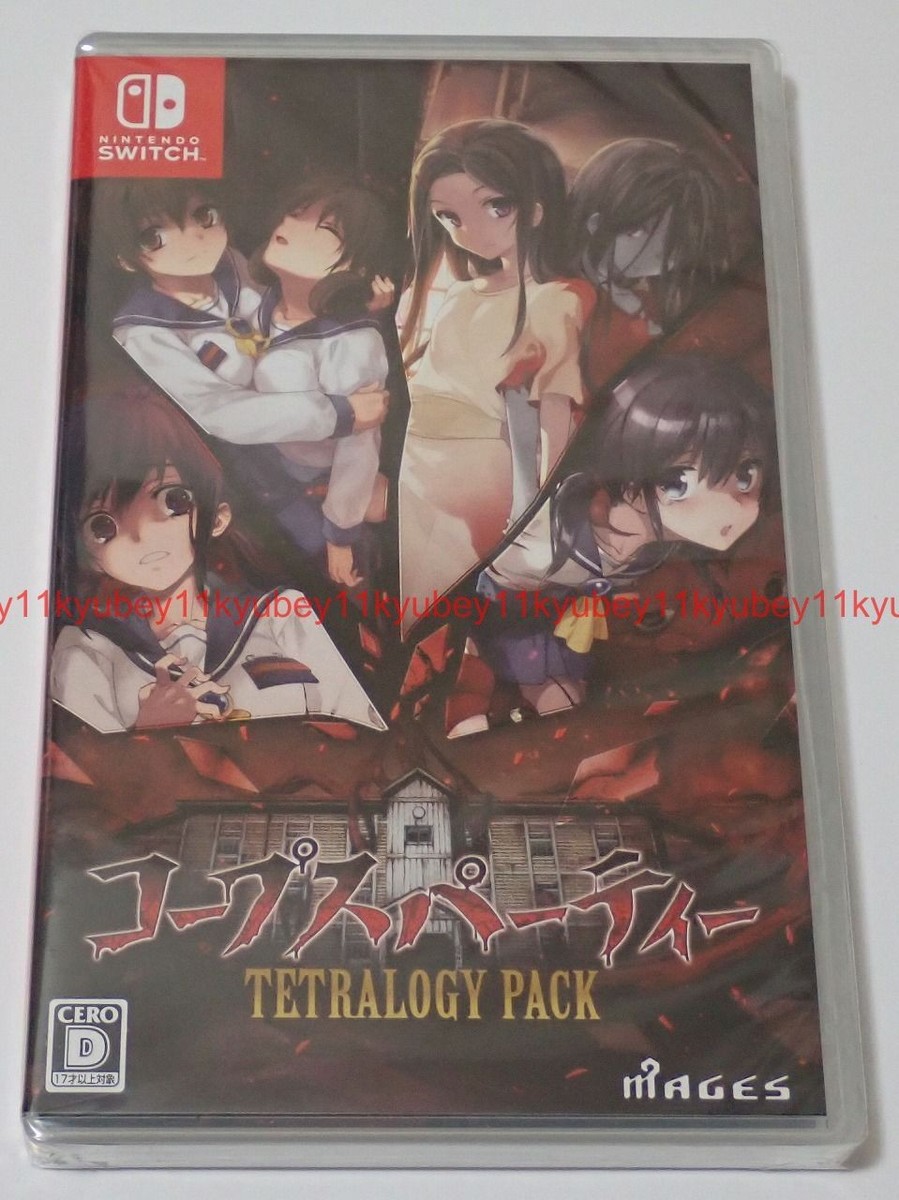 New Nintendo Switch Corpse Party TETRALOGY PACK Japan HAC-P-BPL8A