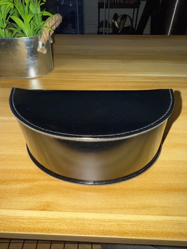 Marc Jocobs Sunglasses Case Eyeglasses Case Storage Travel Box Large Case Black - Picture 4 of 9