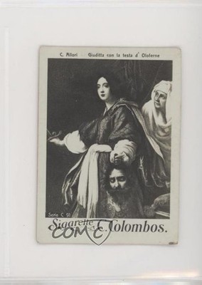 1910 C Colombos Famous Oil Paintings Serie Giuditta con la testa d' Oloferne 1md