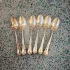 Pat. 1912  By Gorham Sterling 9.25 Tea Spoon  5.25 inches Monogram D Set of (6).