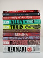 Junji Ito Manga Collezione Inglese Autentico Viz Firma Uzumaki Remina Tombs