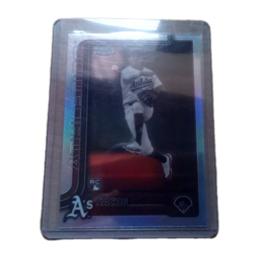 2025 Topps Chrome - Jacob Wilson #96 Sepia Refractor (RC)