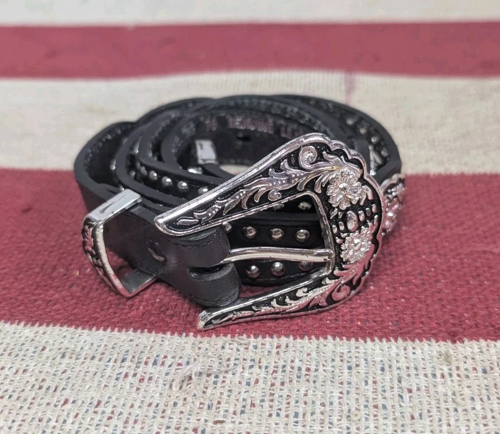 Nocona Black Concho Belts for Women for sale | eBay display picture 1