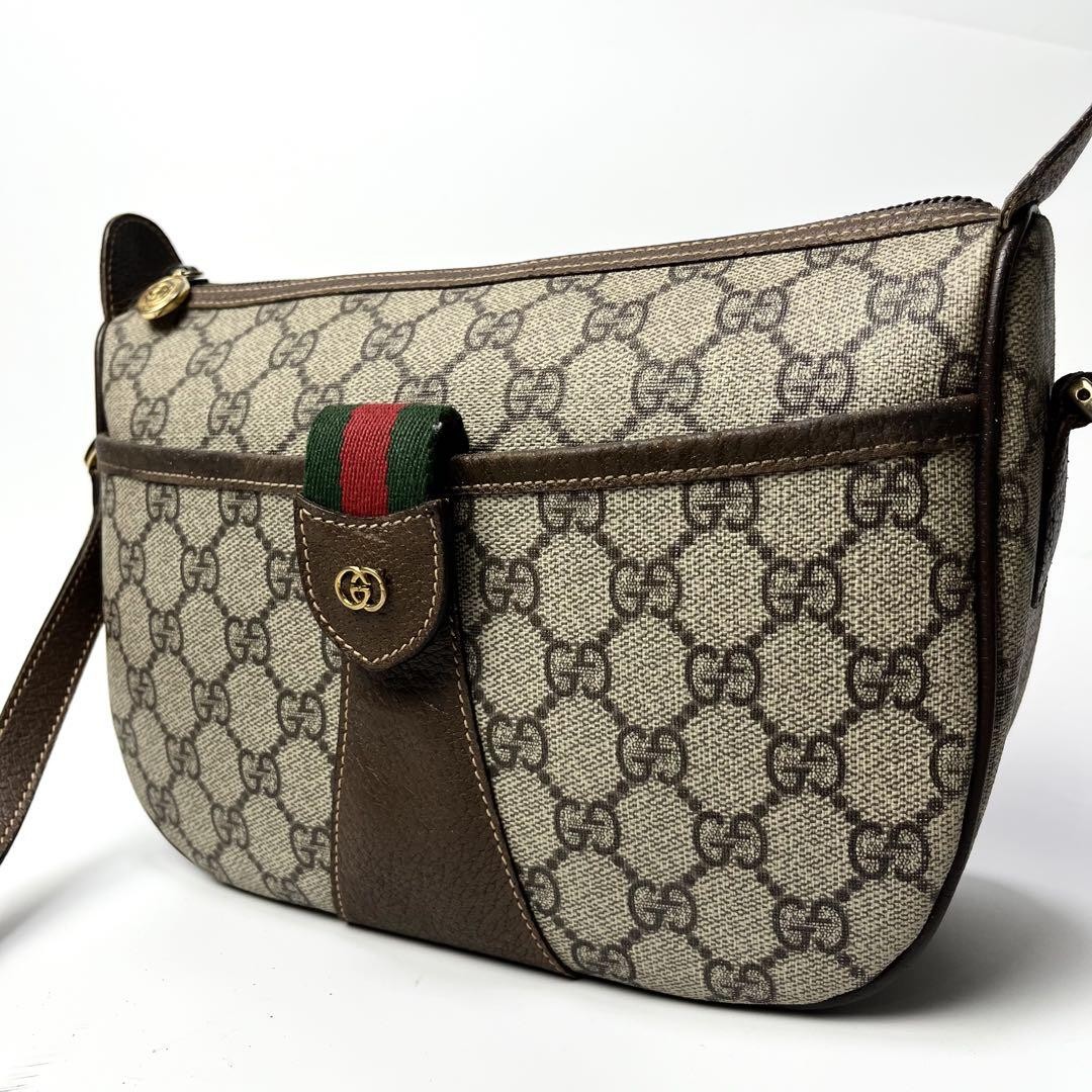 Vintage Gucci GG Shelly Interlocking PVC Bag Authentic Pre-Owned