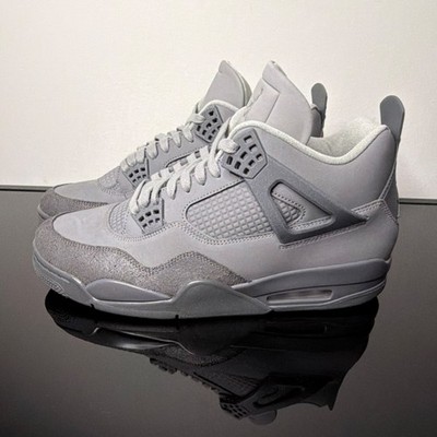 Jordan Air Jordan 4 Retro SE ''Wet Cement'' Smoke Grey Suede FQ7928-001 2024