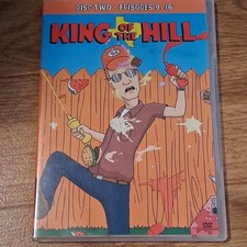 KING OF THE HILL DVD DISC TWO EPISODES 9-16 TALL/DVD CASE TV SERIES