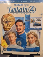 FANTASTIC 4 FIRST STEPS/CAPTAIN AMERICA BRAVE NEW WORLD Walmart Edition Blu-rays