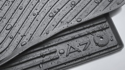 Genuine 12 - 18 Audi A7 S7 All-Weather Floor Mats Front Black 4G8061221 041