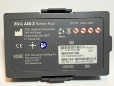 Zoll AED 3 Battery Pack 8000-000696 | 12V, 4.2Ah, 43Wh (READ DESCRIPTION)