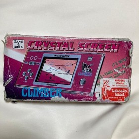 Nintendo Game & Watch CLIMBER DR-802 Crystal Screen with Box Tested