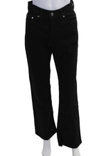 Levis Womens Black Bootcut Jeans Button Closure 98 Cotton Size 4